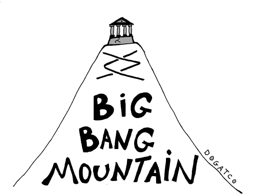 The Mountain as a symbol for The Big Bang