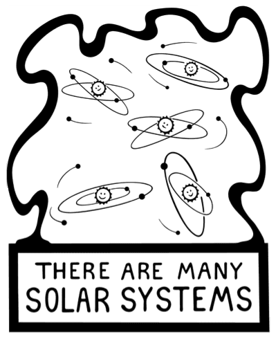 Every Solar System tells its own story. A symbol for The Big Bang